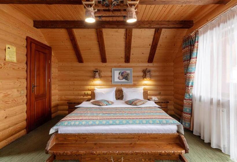 اتاق استاندارد سه تخته با بالکن, ведмежа гора Family Resort & Spa