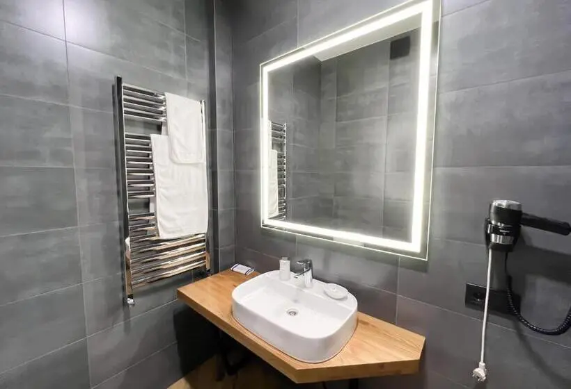 テラス付き1ベッドルームアパートメント, ведмежа гора Family Resort & Spa