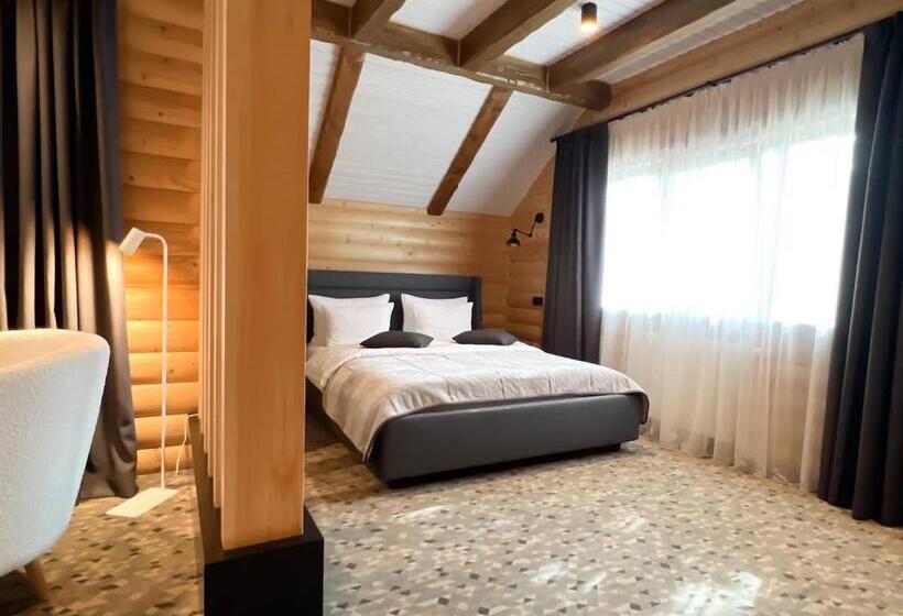 آپارتمان 1 خوابه با چشمانداز, ведмежа гора Family Resort & Spa