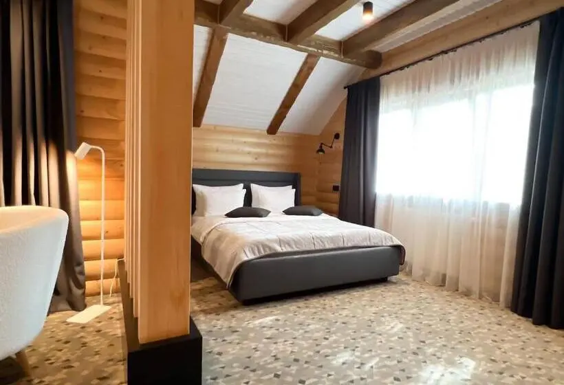 景色の見える一ベッドルームアパートメント, ведмежа гора Family Resort & Spa
