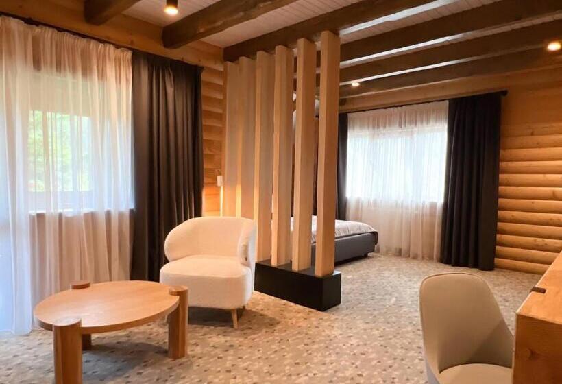 آپارتمان 1 خوابه با چشمانداز, ведмежа гора Family Resort & Spa