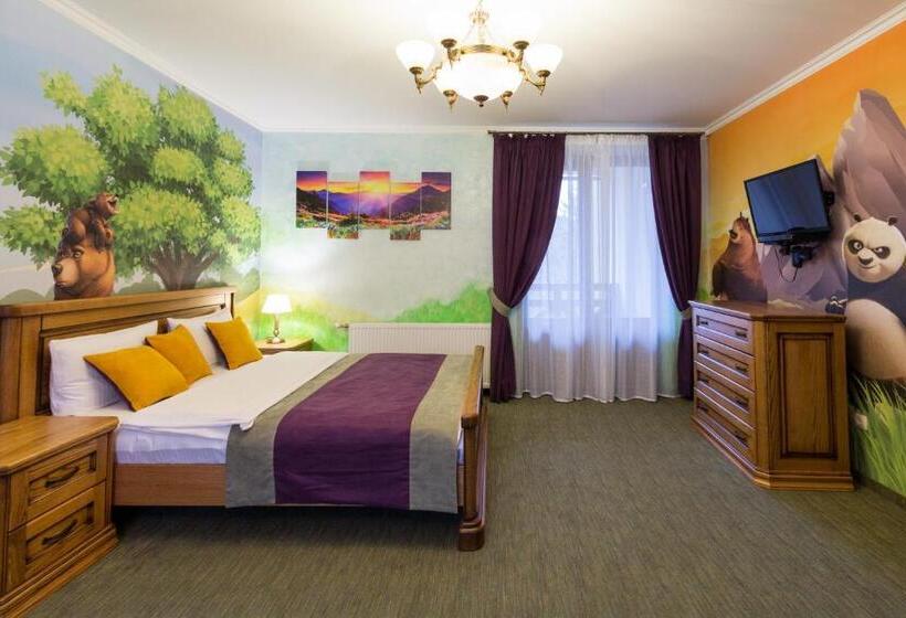 اتاق خانوادگی, ведмежа гора Family Resort & Spa