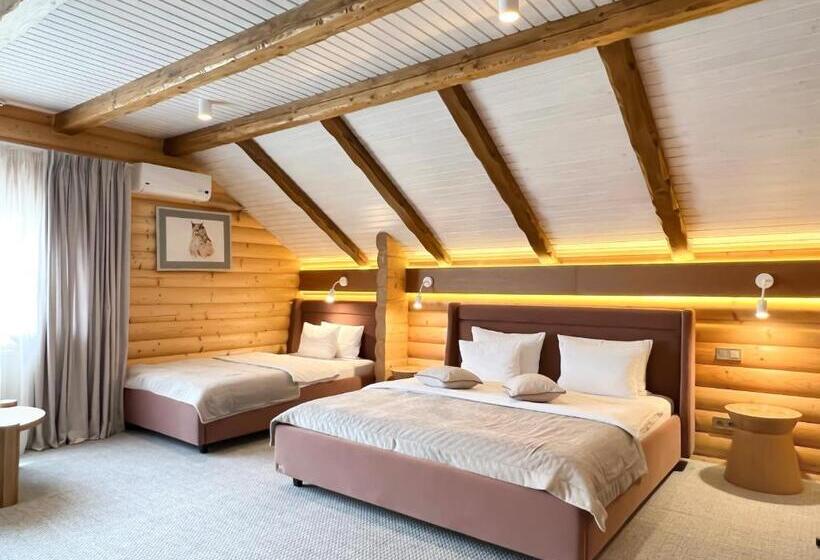 침실 3개 아파트, ведмежа гора Family Resort & Spa