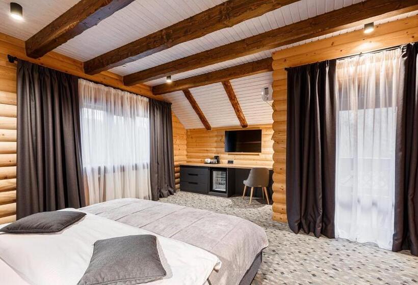 آپارتمان 1 خوابه با چشمانداز, ведмежа гора Family Resort & Spa