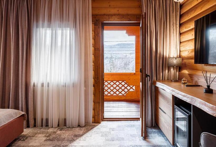 침실 2개 아파트, ведмежа гора Family Resort & Spa
