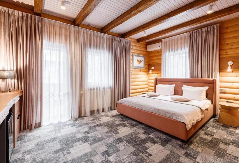 침실 2개 아파트, ведмежа гора Family Resort & Spa