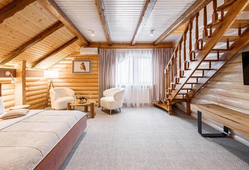 침실 3개 아파트, ведмежа гора Family Resort & Spa