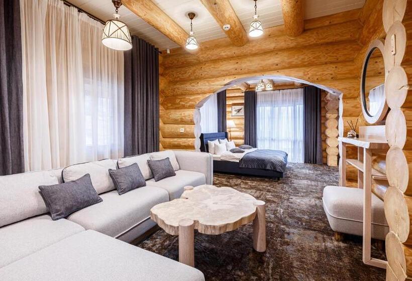 کلبه ییلاقی, ведмежа гора Family Resort & Spa