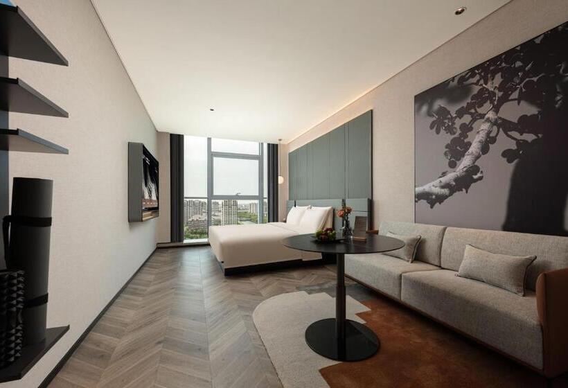 Quarto Estandar, Atour Hotel Shanghai Lingang Wanda Plaza