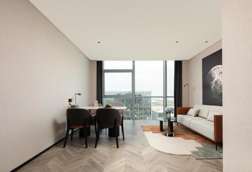 Quarto Estandar, Atour Hotel Shanghai Lingang Wanda Plaza