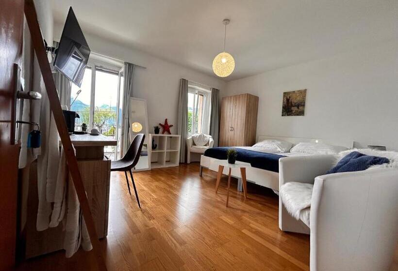 اتاق استاندارد با بالکن, La Batelière Bnb