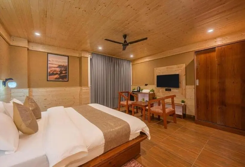 バルコニー付きデラックスルーム, 2 Bedroom I Kufri Home I By Exotic Stays