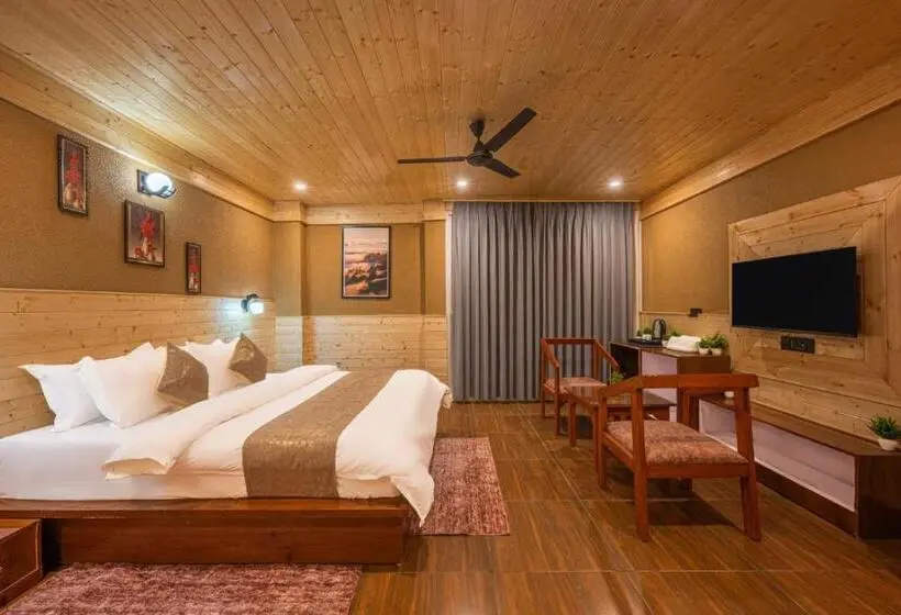 バルコニー付きデラックスルーム, 2 Bedroom I Kufri Home I By Exotic Stays