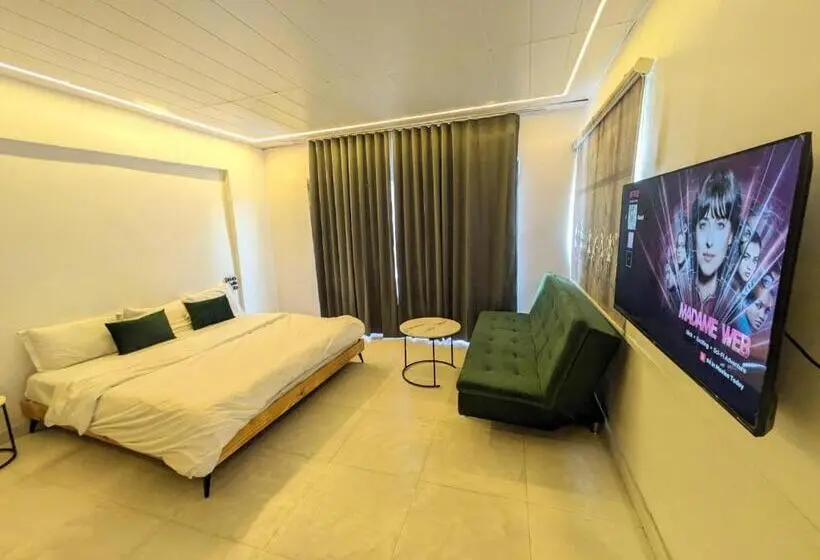 Chambre Standard Lit King Size, Glass Canvas