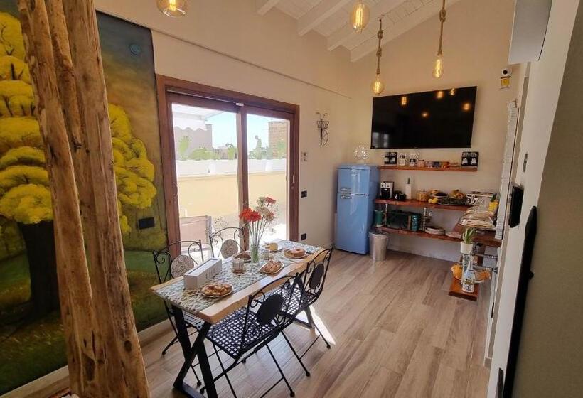 带阳台的豪华间, Le Tre Ninfe Cinisi