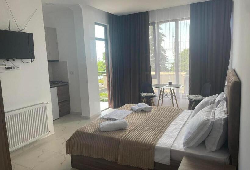 اتاق استاندارد با بالکن و چشم‌انداز دریا, Mzıurı House