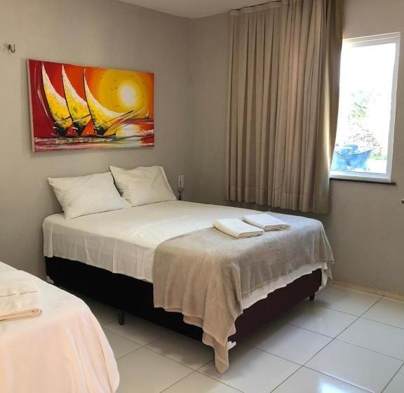 חדר סטנדרט לשלושה, Terraço Hotel Lagoinha