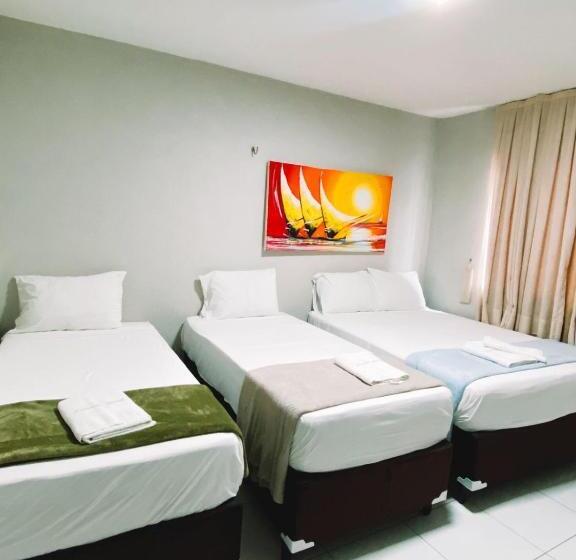 חדר משפחתי, Terraço Hotel Lagoinha