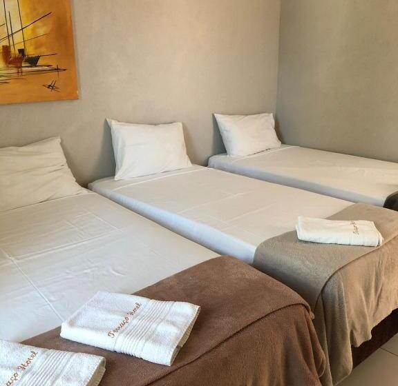 חדר משפחתי, Terraço Hotel Lagoinha