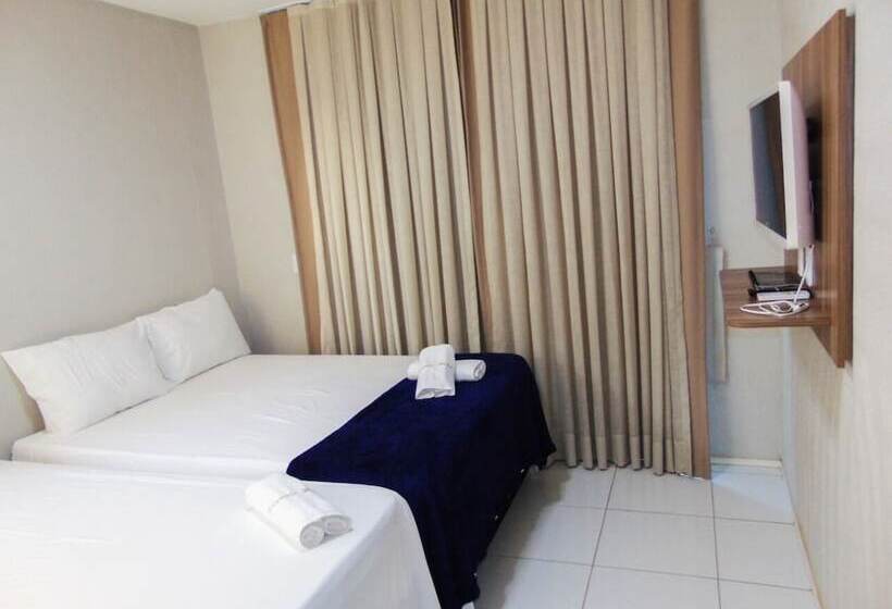 חדר סטנדרט לשלושה, Terraço Hotel Lagoinha