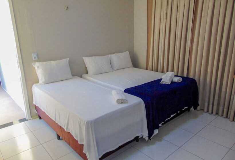 חדר סטנדרט לשלושה, Terraço Hotel Lagoinha