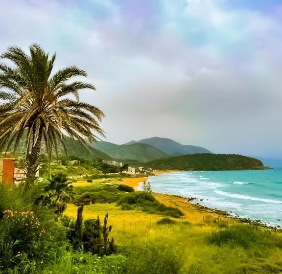 آپارتمان 1 خوابه با چشم‌انداز دریا, Villa Appart Aftis Jijel