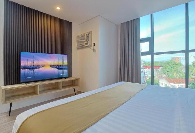 اتاق استاندارد با تخت بزرگ, Hamersons Hotel Cdo