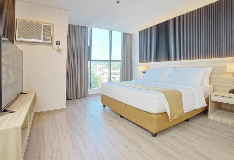 اتاق استاندارد با تخت بزرگ, Hamersons Hotel Cdo