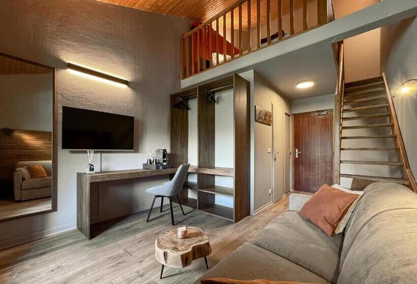 سوئیت جونیور با چشمانداز کوهستان, Alpeen