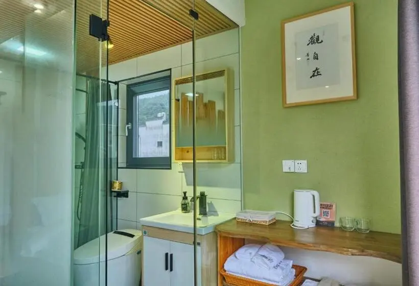 バルコニー付きスタンダードルーム, Nature Cure Village Lodge 婺源自在舍民宿