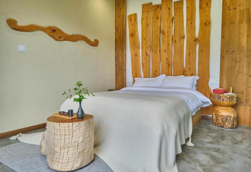 Standardzimmer mit Balkon, Nature Cure Village Lodge 婺源自在舍民宿