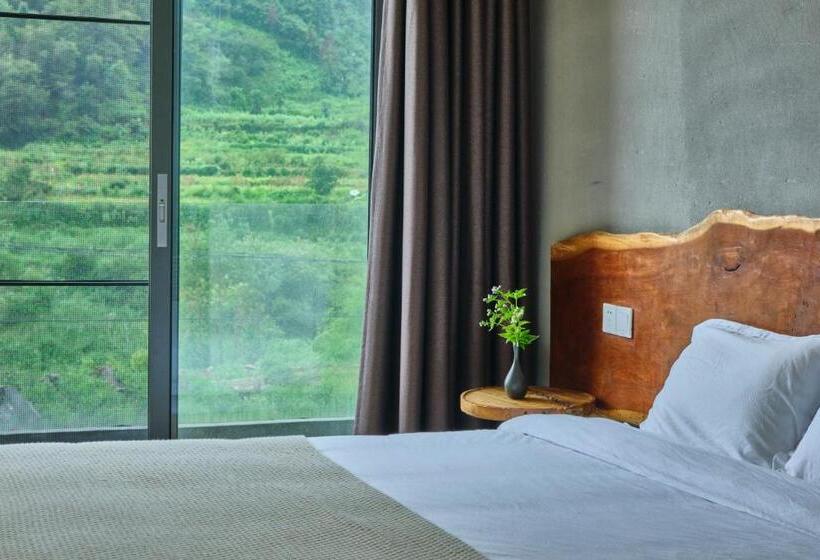 Standardzimmer Kingsize Bett, Nature Cure Village Lodge 婺源自在舍民宿