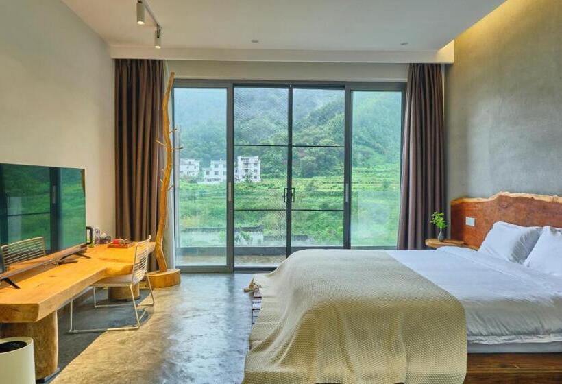 Стандартный Номер Кровать Кинг, Nature Cure Village Lodge 婺源自在舍民宿