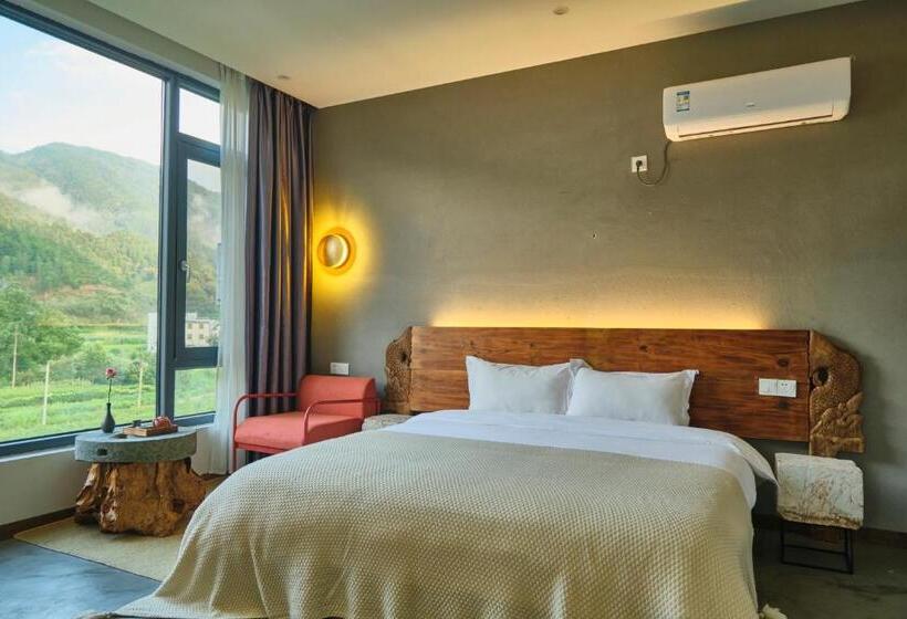 Suite met Uitzicht op de Bergen, Nature Cure Village Lodge 婺源自在舍民宿