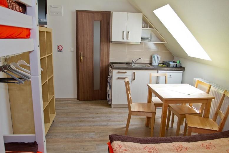 スタンダード４人部屋, Ubytování Na Hrázi