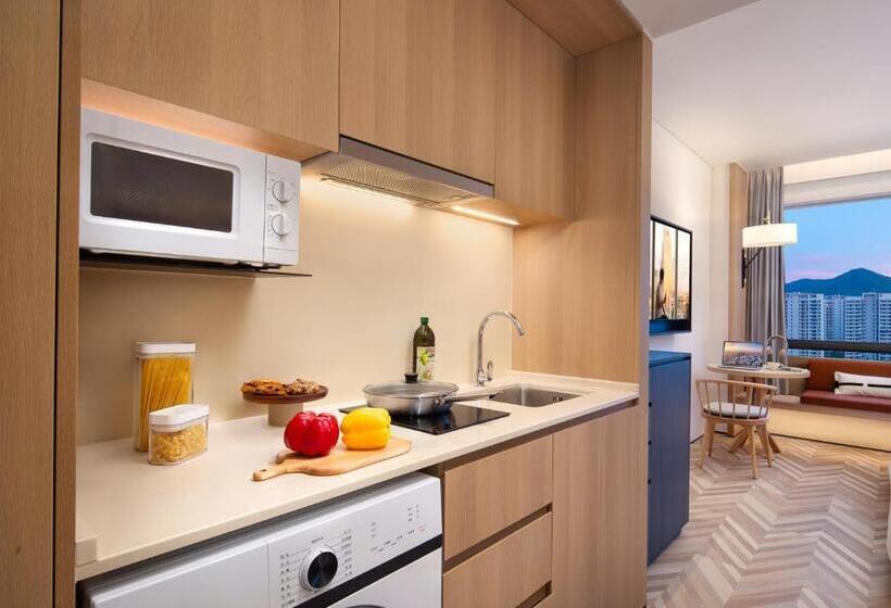 Quarto Estandar 2 Camas Casal, Citadines Yazhou Bay Sanya