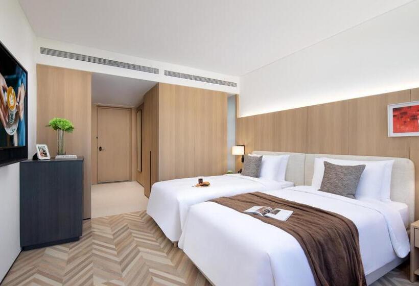 Quarto Estandar 2 Camas Casal, Citadines Yazhou Bay Sanya