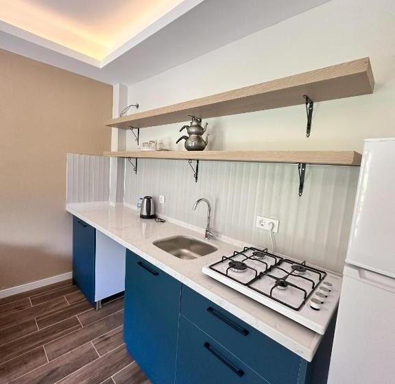 침실 1개 전망 아파트, Kakuç Apart Otel