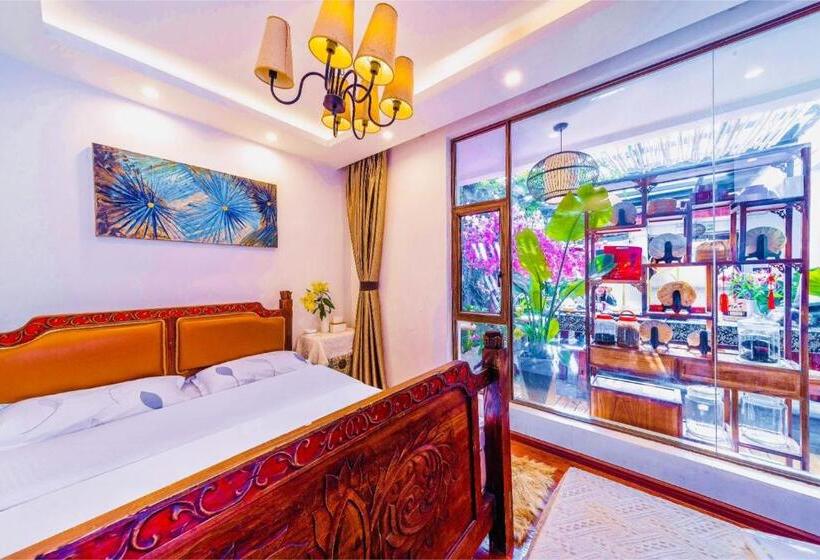 غرفة سوبيريور, Lijiang Yimanshiguang 丽江逸慢拾光