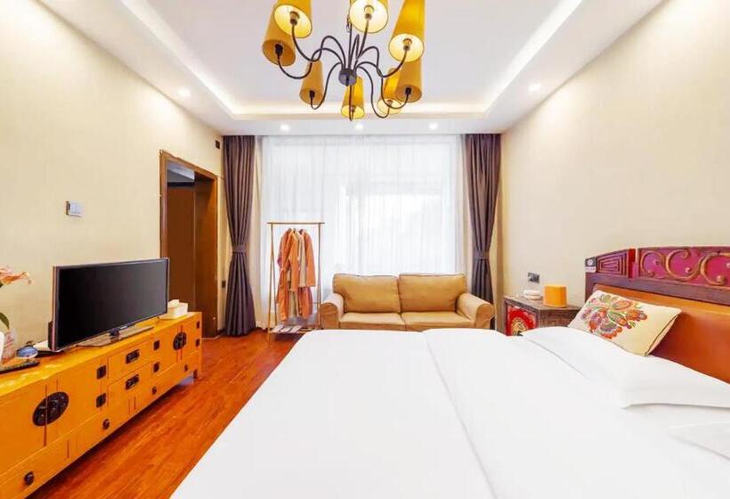 غرفة عائلية, Lijiang Yimanshiguang 丽江逸慢拾光