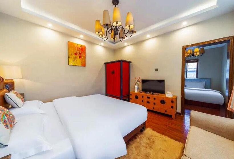 غرفة عائلية, Lijiang Yimanshiguang 丽江逸慢拾光