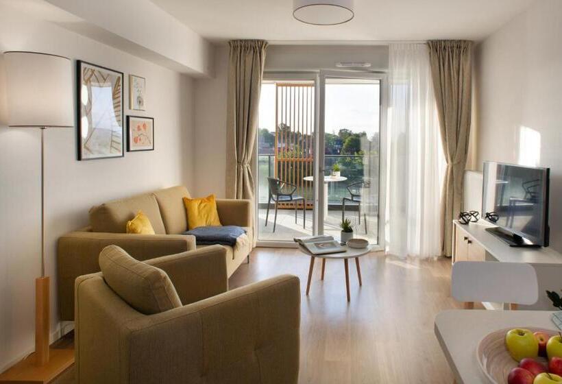 带1个卧室的公寓, Domitys Le Belvedere