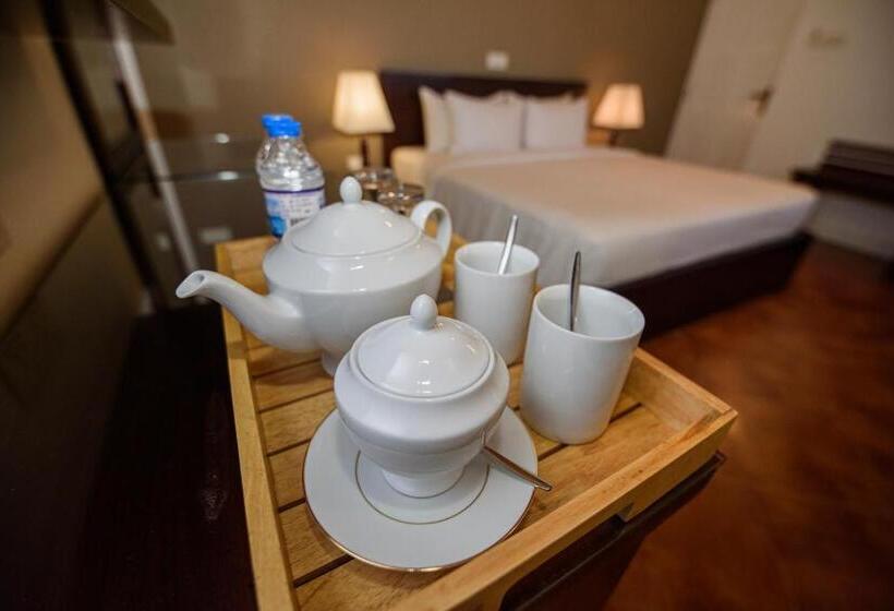 חדר דחוקס עם מיטת קינג, Kingsman House