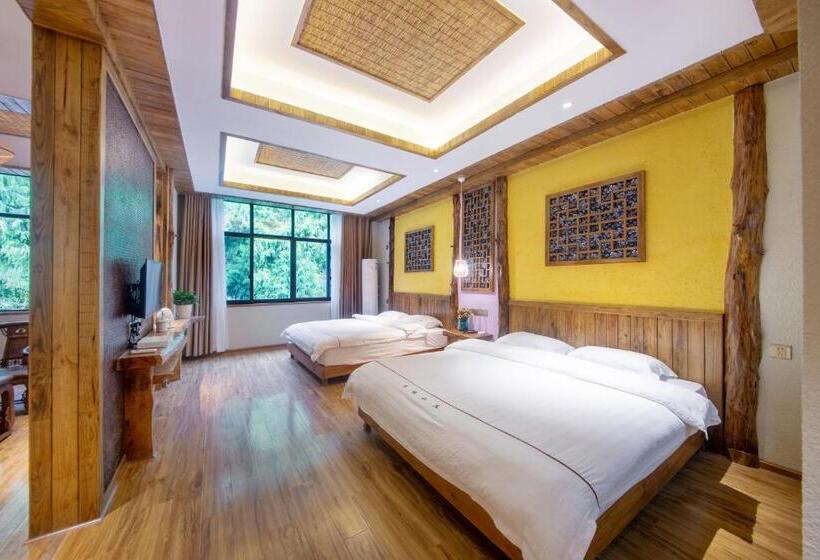 חדר משפחתי, Hongfu Villa   Zhangjiajie National Forest Park West Gate