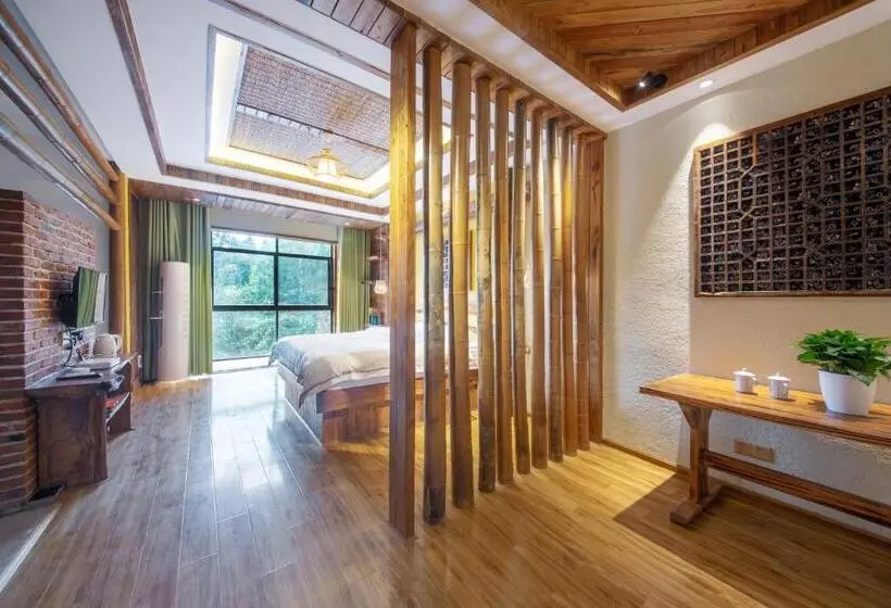 Deluxe-huone, Hongfu Villa   Zhangjiajie National Forest Park West Gate