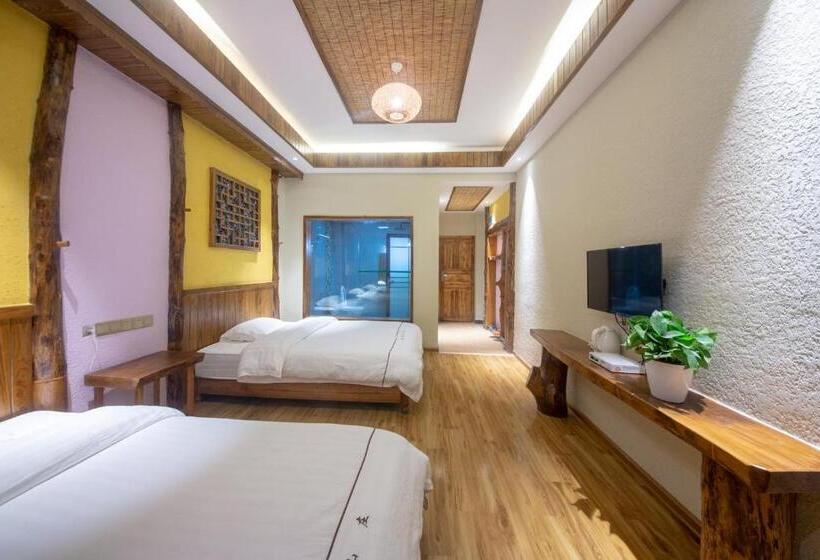 חדר סופריור, Hongfu Villa   Zhangjiajie National Forest Park West Gate