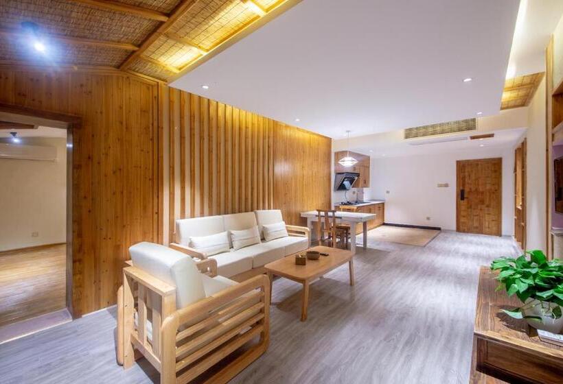 סוויטת 2 חדרי שינה, Hongfu Villa   Zhangjiajie National Forest Park West Gate