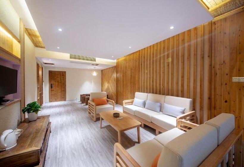 סוויטת 2 חדרי שינה, Hongfu Villa   Zhangjiajie National Forest Park West Gate