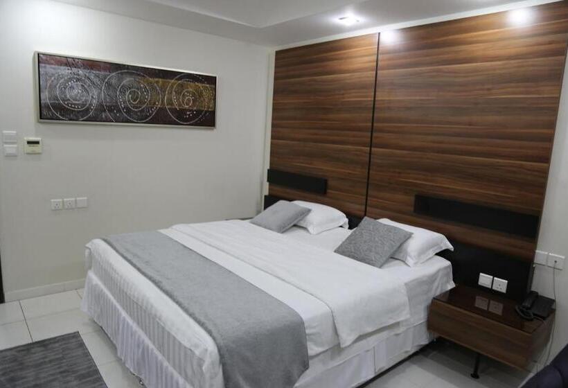 غرفة ديلوكس سرير كينج, Alagneha Almokmalia   Alslamah