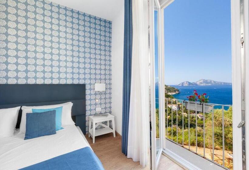 חדר דלוקס עם מרפסת, Vista Di Capri